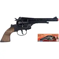 PULIO Cowboyrevolver i metall 12 skott Gonher