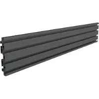 Multibrackets PRO Single AL rail - Monteringskomponent (monteringsskena) - för videovägg - aluminium - svart