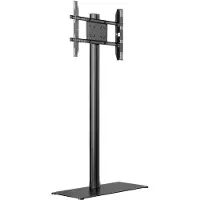 Multibrackets M Display Stand 180 Single - Ställ - för platt panel - aluminium, stål - svart - skärmstorlek: 24-63 - monteringsgränssnitt: upp till 700 x 400 mm - golvstående