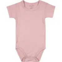 Hust and Claire Body k/ä - Båge - Bambu - Rosa - - 62 - Body K/Ä