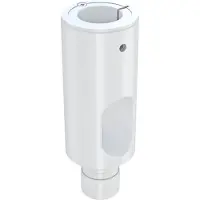 Multibrackets M - Monteringskomponent (rörförlängning) - aluminium/plast - vit - arm, monterbar