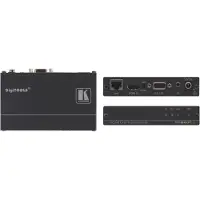 Kramer DigiTOOLS TP-580TXR Transmitter - Video/ljud/infraröd/seriell förlängare - sändare - RS-232, HDMI - upp till 180 m - 1U