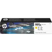 HP 991X - 182 ml - Lång livslängd - gul - original - PageWide - bläckpatron - för PageWide Color 755; PageWide Managed P77740, P77760; PageWide Pro...
