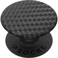 PopSockets Carbonite Weave Avtagbart Grip med Ställfunktion