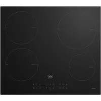 Beko HII64200MT - Induktionshäll - 4 kokplattor - Fördjupning - bredd: 56 cm - djup: 49 cm - svart