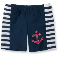 Playshoes Badbyxa marinblå / eldröd / vit