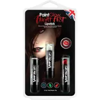 PaintGlow Fright Fest Läppstift - 3 st