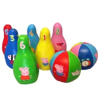 Barbo Toys Gurli Gris Soft Bowling Set