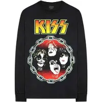 Ginza.se KISS: Unisex Long Sleeve T-Shirt/You Wanted The Best (Black) (Back Print) (Medium)