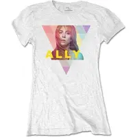 Ginza.se A Star Is Born: Ladies T-Shirt/Ally Geo-Triangle (White) (Large)