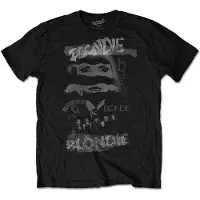 Ginza.se Blondie: Unisex T-Shirt/Mash Up (Black) (Medium)