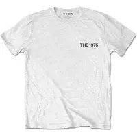 Ginza.se The 1975: Unisex T-Shirt/ABIIOR Side Face Time (White) (Back Print) (X-Large)