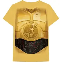 Ginza.se Star Wars: Unisex T-Shirt/C-3PO Chest (Yellow) (X-Large)