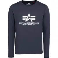 Alpha industries T-shirt marinblå / vit
