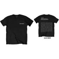 Ginza.se The 1975: Unisex T-Shirt/ABIIOR Welcome Welcome Version 2. (Black) (Back Print) (Small)