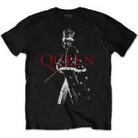 Ginza.se Queen: Unisex T-Shirt/Freddie Crown (Black) (X-Large)