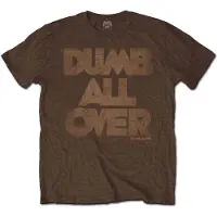 Ginza.se Frank Zappa: Unisex T-Shirt/Dumb All Over (Brown) (Large)