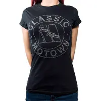 Ginza.se Motown Records: Ladies T-Shirt/Classic (Black) (Embellished) (X-Large)