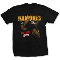 Ginza.se Ramones: Unisex T-Shirt/Tour 1979 (Black) (Large)