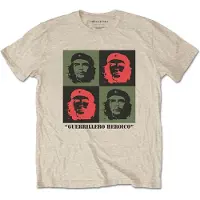 Ginza.se Che Guevara: Unisex T-Shirt/Blocks (Sand) (X-Large)