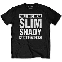 Ginza.se Eminem: Unisex T-Shirt/The Real Slim Shady (Black) (X-Large)
