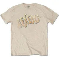 Ginza.se Genesis: Unisex T-Shirt/Vintage Logo - Golden (Sand) (Small)