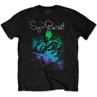 Ginza.se Syd Barrett: Unisex T-Shirt/Psychedelic (Black) (Large)