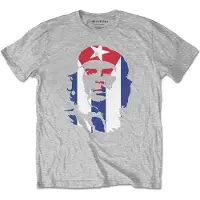 Ginza.se Che Guevara: Unisex T-Shirt/Star and Stripes (Grey) (Small)