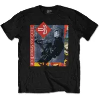 Ginza.se David Bowie: Unisex T-Shirt/Glass Spider Tour (Black) (Back Print) (Large)