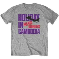 Ginza.se Dead Kennedys: Unisex T-Shirt/Holiday Plane (Grey) (X-Large)