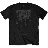 Ginza.se Korn: Unisex T-Shirt/Knock Wall (Black) (Medium)