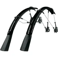 Sks RACEBLADE PRO XL BLACK, Fender, Front & rear mudguards (set), Svart