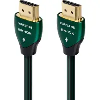 AudioQuest Forest 48, 2 m, HDMI Typ A (standard), 3 x HDMI Type A (Standard), Svart, Grön