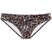 LASCANA Bikiniunderdel 'Lexa' brun / karamell / svart