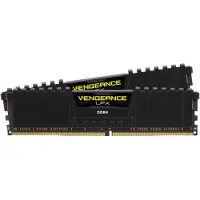 Corsair 16GB RAMKit 2x8GB DDR4 3000MHz 2x288 DIMM Unbuffered 16-20-20-38 Vengeance LPX Black Heat Spreader 1.35V XMP2.0