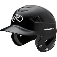 Rawlings | CoolFlo Batting Helmet | T -Ball (6 1/4 " - 6 7/8 ") | Svart