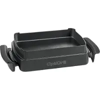Tefal XA7258, Reservplatta, Svart, OptiGrill GC715D40 OptiGrill Elite GC750D40 OptiGrill+ GC713D40 OptiGrill GC715D40 OptiGrill..., 225 mm, 430 mm, 100 mm