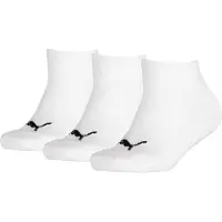 Puma Ankelstrumpor - 3-pack - Invisible - Vit - - 23/26 - Strumpor