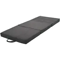 Viking Choice Hopfällbar madrass gästsäng 200x80x10 cm grå