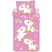 BrandMac Unicorn 100 X 140 Cm (1000327) Sängkläder Till Spjälsäng