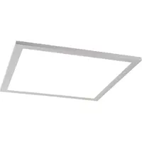 QAZQA Modern LED-panel stål 40 cm inkl LED - Liv