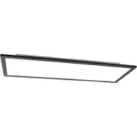 QAZQA Modern taklampa svart inkl LED 80 cm - Liv