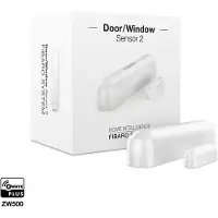 Fibaro Door/Window Sensor 2 - Dörr- och fönstersensor - trådlös - Z-Wave - vit
