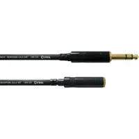 Cordial CFM 3 VY Audio Förlängningskabel [1x Teleplugg 6.35 mm - 1x Telejack 3.5 mm] 3.00 m