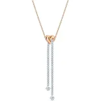 Swarovski Lifelong Hrt Tvinnat Hjärta Halsband Damhalsband 5517952 Box (Random Color)