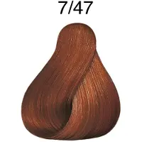Wella Color Fresh Professionell hårtoning 75 ml 7/47 Mittelblond Rot-Braun