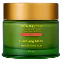 Tata Harper Clarifying Mask Salicylsyra- och mjlksyraflcksbehandling 100 % naturligt gjord frsch i Vermont 30 ml