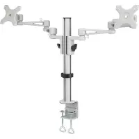 Speaka Professional SP-5986112 Monitor bordsfäste 33,0 cm (13) - 68,6 cm (27) Justerbar i höjd, Tiltbar, Svängbar, Roterbar