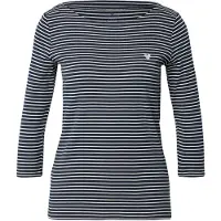 Tom Tailor T-shirt nattblå / vit