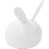 Nattou Nattlampa - Silikon - LED - Kanin - 12x14x15 cm - Vit - - One Size - Nattlampa